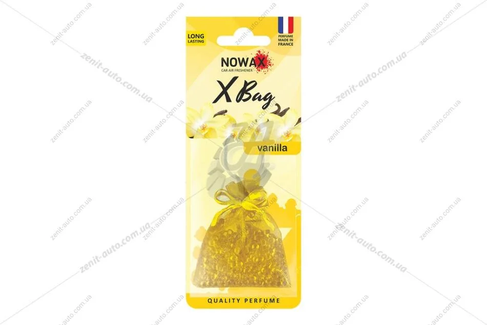 Ароматизатор мішечок X bag 20 гр Vanilla Nowax NOWAX NX07552 (фото 1)