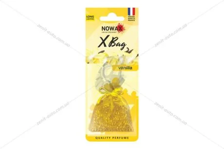Ароматизатор мішечок X bag 20 гр Vanilla Nowax NOWAX NX07552