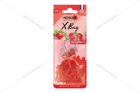 Ароматизатор мішечок X bag 20 гр Strawberry Nowax NOWAX NX07560