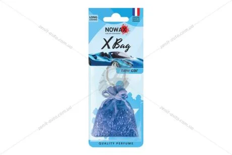 Ароматизатор мішечок X bag 20 гр New Car Nowax NOWAX NX07561