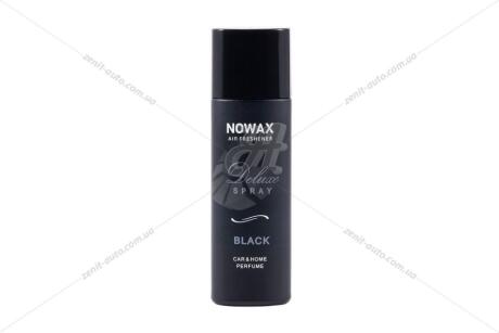 Ароматизатор воздуха спрей DELUXE Spray 50ml CAR & HOME Parfume BLACK NOWAX NX07750