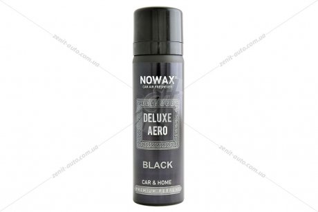 Ароматизатор воздуха спрей DELUXE Spray 50ml CAR & HOME Parfume BLACK (ПОДАРОК) NOWAX 'NX07750PROMO