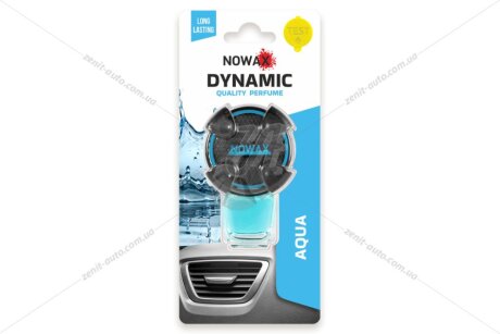 Ароматизатори на дефлектор "Dynamic" - Aqua NOWAX 'NX07784