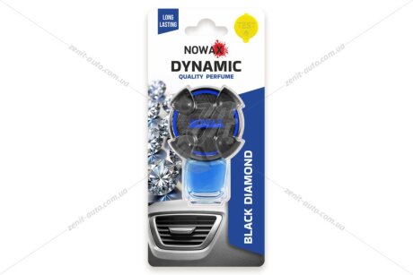 Ароматизатори на дефлектор "Dynamic" - Black NOWAX 'NX07785