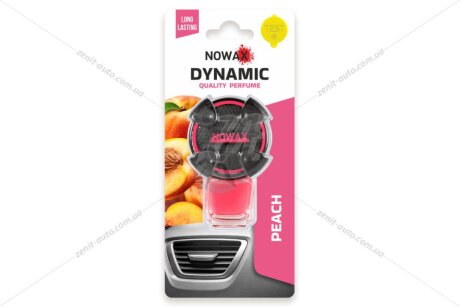Ароматизатори на дефлектор "Dynamic" - Peach NOWAX 'NX07795