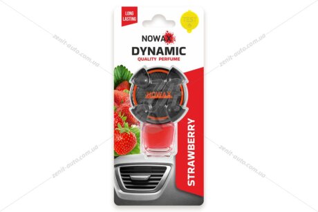 Ароматизатори на дефлектор "Dynamic" - Strawberry NOWAX 'NX07799