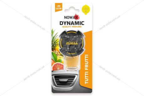 Ароматизатори на дефлектор "Dynamic" - Tutti Frutti NOWAX 'NX07800