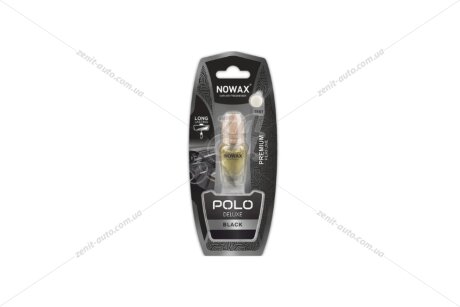 Ароматизатор повітря "Polo Deluxe" 7ml - Black NOWAX 'NX07815