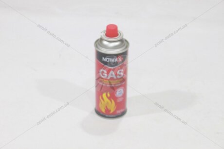 Газ у балоні для пальників (цанговий) 220 грм NOWAX 'NX40750