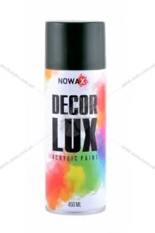 Краска акриловая спрей (темно-зеленый) (6005) DECOR LUX Nowax NOWAX NX48030