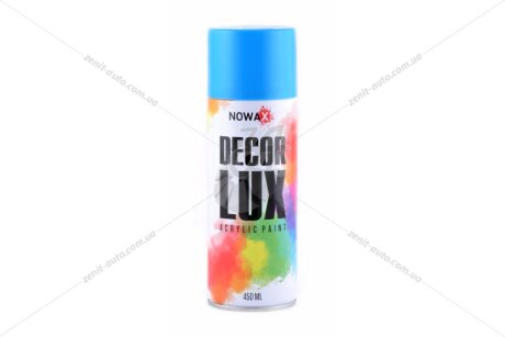 Фарба акрилова спрей (світло-блакитний) (5012) DECOR LUX NOWAX 'NX48031