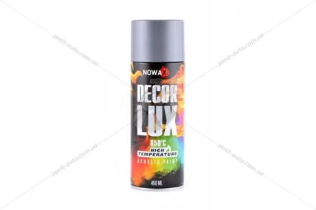 Краска высокотемпературная 650° (серый) (9022) DECOR LUX Nowax NOWAX NX48038