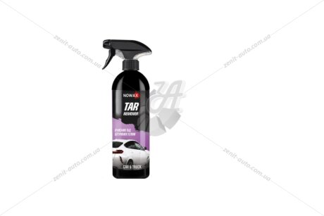 Очищувач бітумних плям і комах "Tar remover" 750мл (спрей) NOWAX 'NX75001