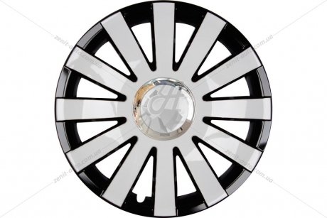 Ковпак колеса Onyx 13 чорно-білий (кратно 4) Olszewski Onyx-13wb
