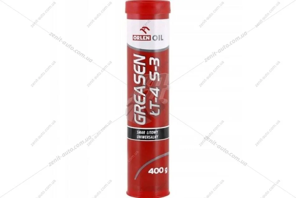 Смазка литиевая GREASEN LT-4 S-3, 400г(туба) ORLEN 'QFG023S40 (фото 1)