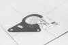 Прокладка ТНВД Peugeot Boxer/Jumper с 2014 г. 2.0 BlueHDi Citroen/Peugeot Peugeot/Citroen 9839292880 (фото 1)