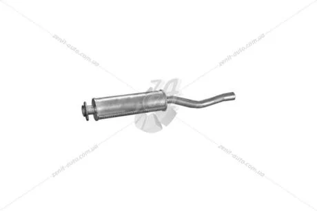 Глушитель, алюм. сталь, середн. часть Audi 80 80-87/Coupe 82-86 1.6D Polmostrow POLMOSTROW 01.13