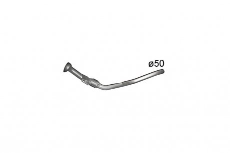 Глушник, алюм. сталь, передн. част. Audi A4 1.6 11/00-06/08 POLMOSTROW 01.44 (фото 1)