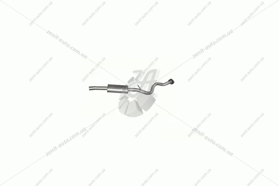 Глушитель, алюм. сталь, средн.часть BMW E90-318i, E91-318i Polmostrow POLMOSTROW 03.15 (фото 1)