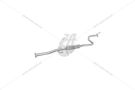 Глушник, алюм. сталь, середн. част. Honda Civic 96- 1.4i 16V hatchback POLMOSTROW 09.55