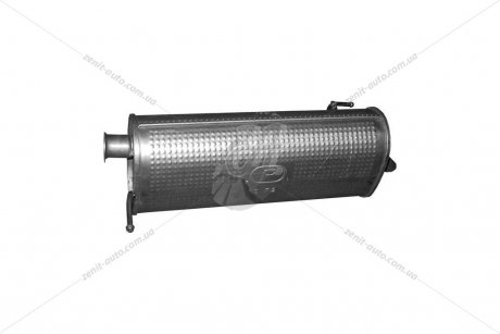 Глушитель алюм. сталь, задн. часть Kia Venga / Hyundai ix20 1.4i ; 1.6i POLMOSTROW 10.41 (фото 1)