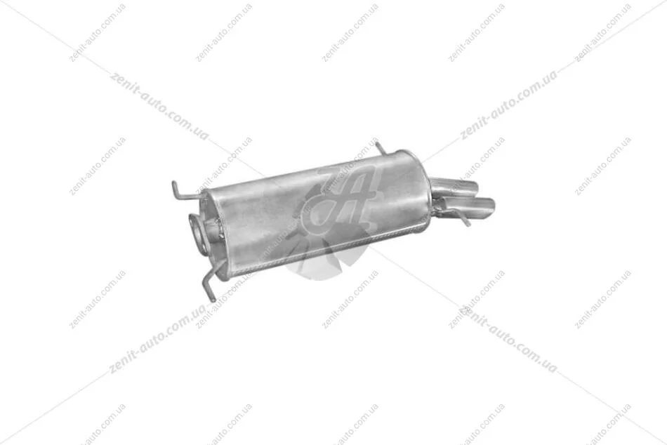 Глушитель алюм. сталь, задн. часть Mazda 626 2,0iGT-16V 87-91 Polmostrow POLMOSTROW 12.97 (фото 1)