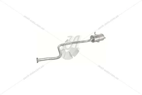 Глушитель, алюм. сталь, середн. часть Nissan Qashqai / Renaul Kadjar Polmostrow POLMOSTROW 15.70