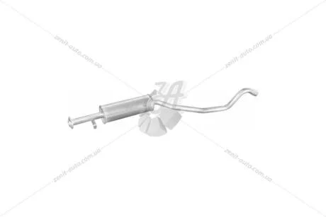 Глушитель алюм. сталь, средн. часть Opel Vectra 1.7D hat.,sed. 92-95 Polmostrow POLMOSTROW 17.278