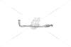 Глушник, алюм. сталь, середн. част. Opel Vectra B 1.6 96-02 POLMOSTROW 17.631 (фото 2)