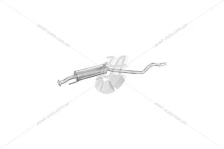 Глушитель, алюм. сталь, середн. часть Opel Astra 1.7D kat 91-98 Polmostrow POLMOSTROW 17.81