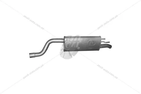 Глушитель алюм. сталь, задн. часть Opel Meriva B 1.4i Turbo Polmostrow POLMOSTROW 17.83