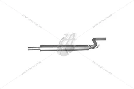 Глушитель алюм. сталь, средн. часть Opel Meriva B 1.4i Turbo Polmostrow POLMOSTROW 17.84