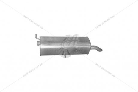 Глушник алюм. сталь, задн. частина Peugeot 3008 1.6 HDi POLMOSTROW 19.31 (фото 1)