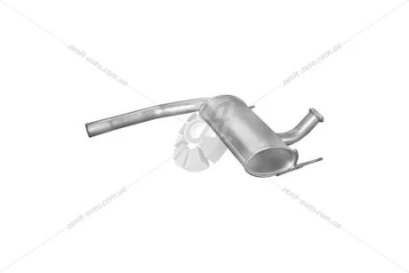 Глушитель алюм. сталь, средн. часть Renault Laguna Polmostrow POLMOSTROW 21.16