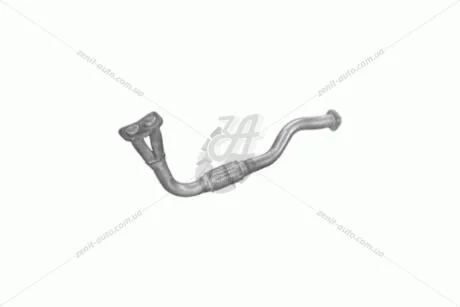 Глушник, алюм. сталь, передн. част. Toyota Corolla 1.3 -12V/87-92/HB/SDN/Kombi Polmostrow POLMOSTROW 26.309