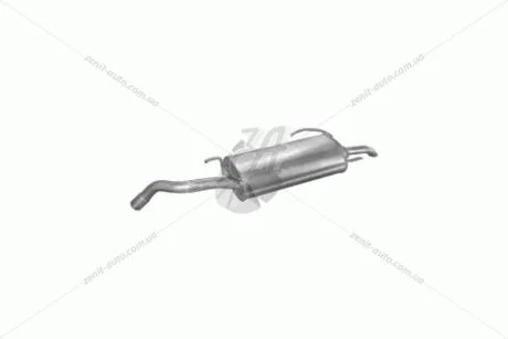 Глушитель алюм. сталь, средн. часть Toyota Auris II 1.6i Polmostrow POLMOSTROW 26.56
