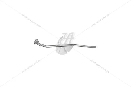 Глушник алюм. сталь, середн. частина Toyota Yaris 1.0 08/05-12/12 Polmostrow POLMOSTROW 26.73