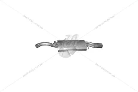 Глушитель, алюм. сталь, задн. часть VW Corrado 1.8 16V Polmostrow POLMOSTROW 30.77
