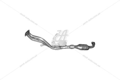 Труба приймальна нержавіюча сталь (каталізатор) Opel Omega B 2.0 POLMOSTROW 99.133
