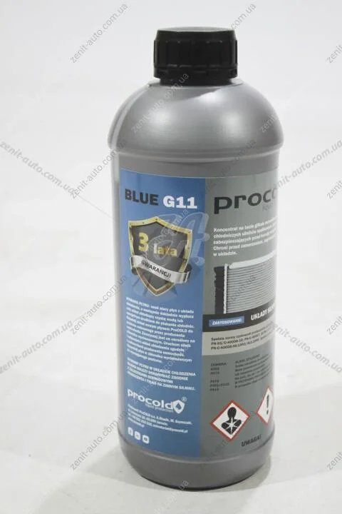 Антифриз PROCOLD Blue G11 (концентрат), 1кг, (синій) Procold PBK/1K (фото 1)