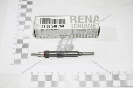Свеча накала 1,5 dci Dokker, Logan, Duster, Logan II, Megane III, Scenic III RENAULT 110654876R