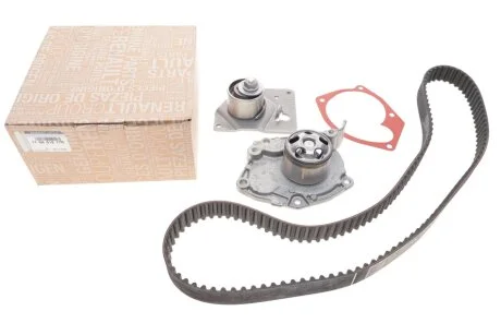 Комплект ГРМ (ремень ГРМ + ролик+помпа) 1,9 dci Laguna II (01-07) RENAULT 119A01877R