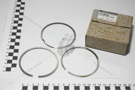Кольца поршневые (компл на один цилиндр) 1,5dci Logan, Sandero, Daster RENAULT 120330783R (фото 1)