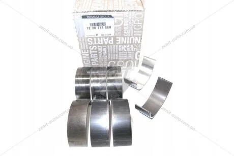 Вкладыши шатунные комплект 2,3 dci Renault Master III (10-) Renault RENAULT 122077468R
