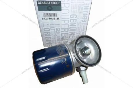 Фільтр масляний з корпусом 1,5dci Renault Megane III (08-), Nissan Juke, Micra Renault RENAULT 152080021R