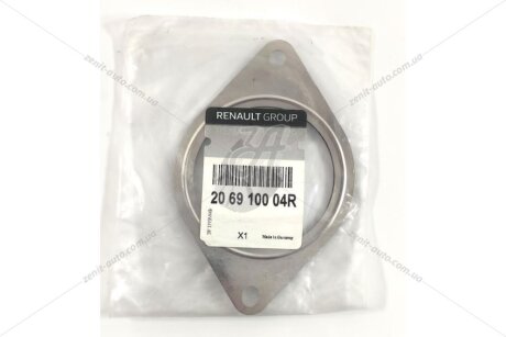 Прокладка вихлопної системи : Captur, Clio II, Clio III, Clio IV, Dokker, Duster RENAULT '206910004R