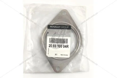 Прокладка вихлопної системи Renault: Captur, Clio II, Clio III, Clio IV, Dokker, Duster (206910004R) Renault RENAULT '206910004R