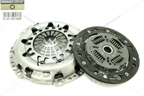 Сцепление комплект 1,6 16V H4M 4x4 КПП TL8 (6-ступ.) Duster (15-) RENAULT '302055084R
