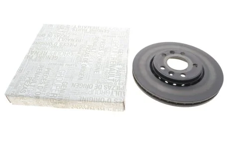 Диск гальмівний передній Renault Laguna III, Megane III, Scenic III Renault RENAULT 402066949R