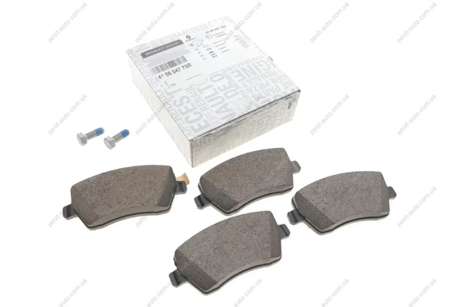Колодки тормозные дисковые Renault RENAULT 410604775R (фото 1)
